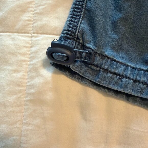 American Eagle Baggy Jogger Cargo Pants (Denim) - Picture 2 of 5